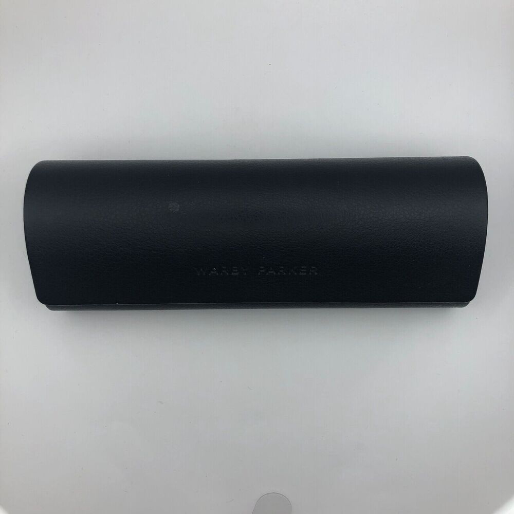 Warby Parker Hard Shell Eyeglass Glasses Case Magnetic Nice To See You Navy Blue - Picture 2 of 4